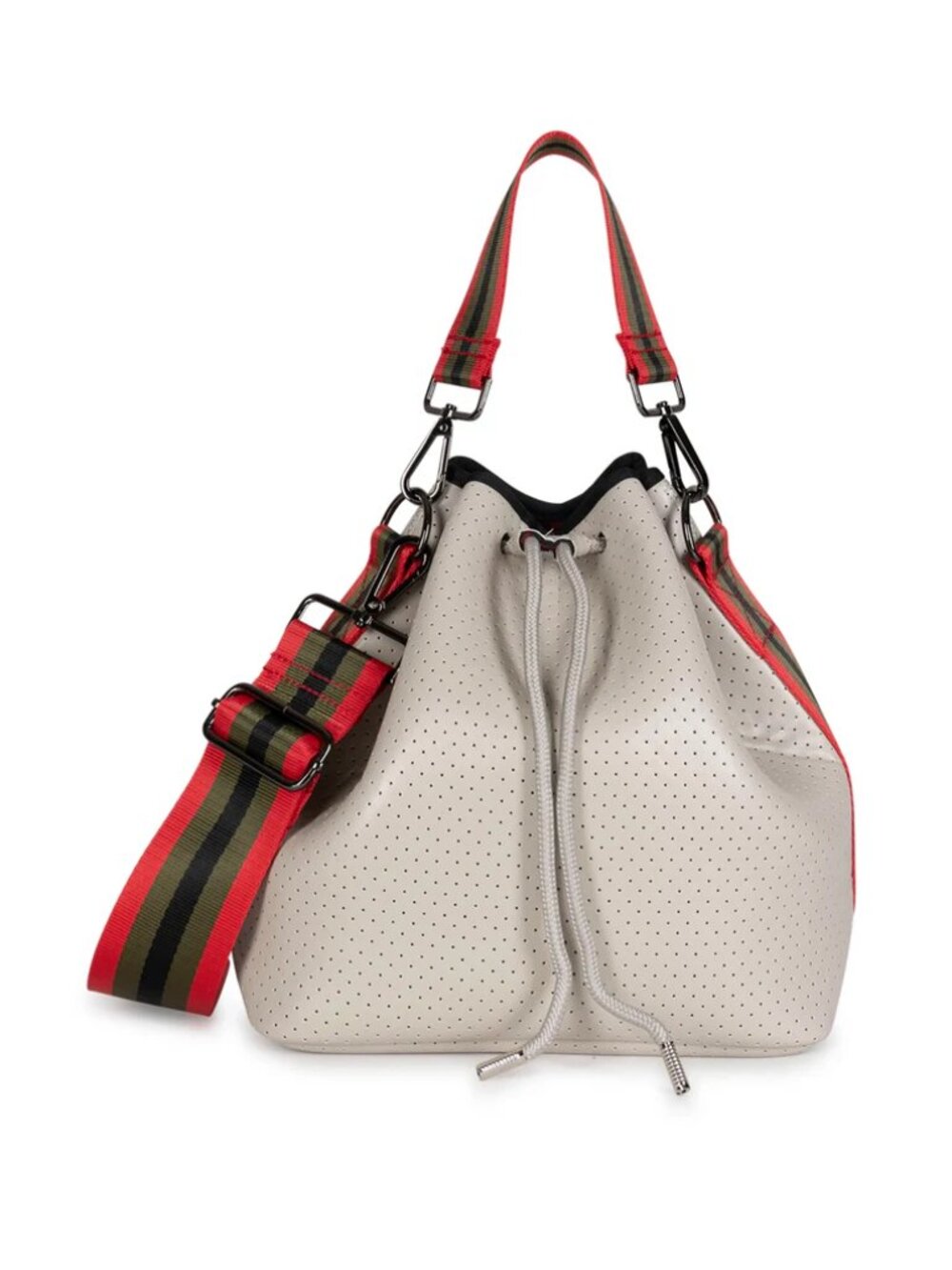 Haute Shore Zoe Bucket Bag - Roma Perforated Neoprene